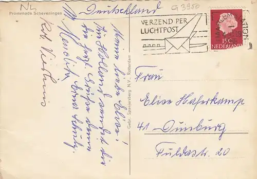 Scheveningen, Promenade gl1966 G3950