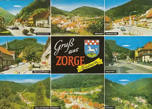 Zorge, Südharz, Mehrbildkarte gl1981? G5721