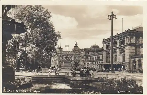 Hannover, Der Bahnhofsvorplatz gl1933 G2886