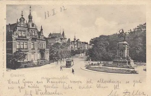 Hannover, Hohenzollernstrasse bahnpgl1902 G2901