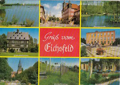 Gruß vom Eichsfeld, Mehrbildkarte gl1980 G5734