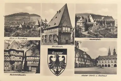Goslar, Harz, Mehrbildkarte ngl G2159