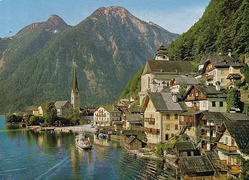 Hallstatt am Hallstättersee, Oberösterreich, ngl G4449