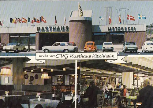 Kirchheim, Hessen,SVG Autohof, Rasthaus Kirchheim, Mehrbildkarte ngl G5812