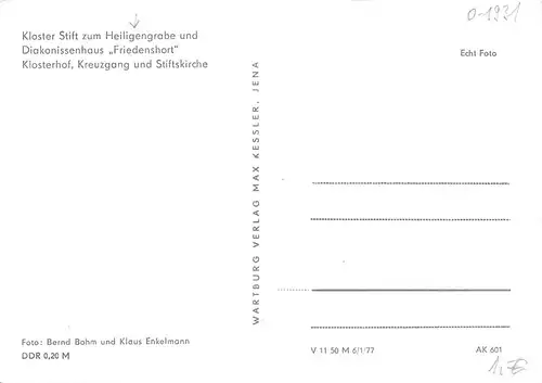 Heiligengrabe/Mark Kloster Diakonissenhaus ngl 169.074