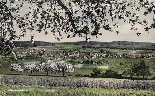 Waldernbach/Westerwald, Panorama glum 1960? G5855