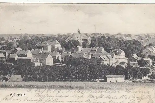 Zellerfeld im Harz, Teilansicht gl1907 G2360
