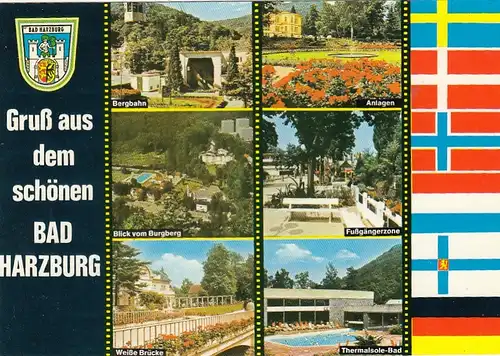 Bad Harzburg, Mehrbildkarte ngl G2330