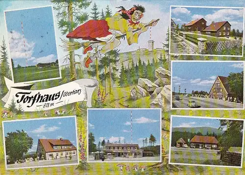 Torfhaus, Harz, Mehrbildkarte gl1975 G2399