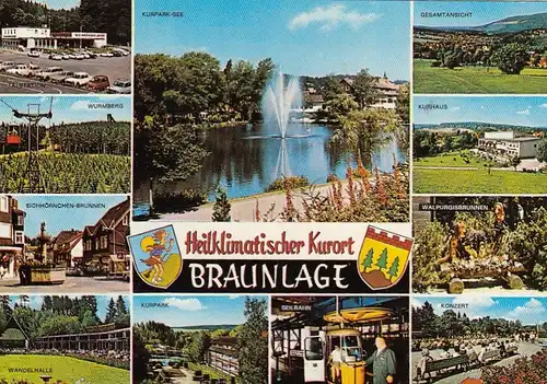 Braunlage/Oberharz, Mehrbildkarte ngl G2375