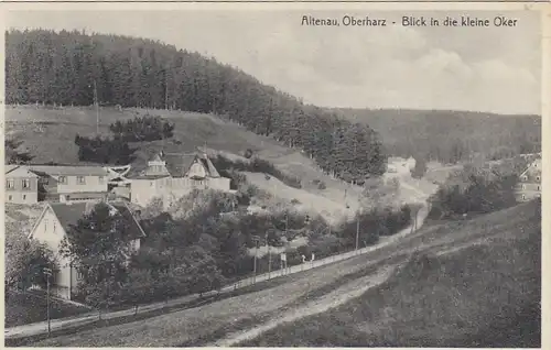 Altenau, Oberharz, Blick in die kleine Oker gl1933? G2409