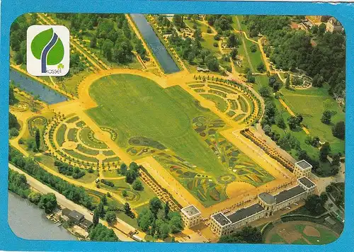 Kassel, Bundgartenschau 1981, Karlswiese mit Orangerie ngl G5909