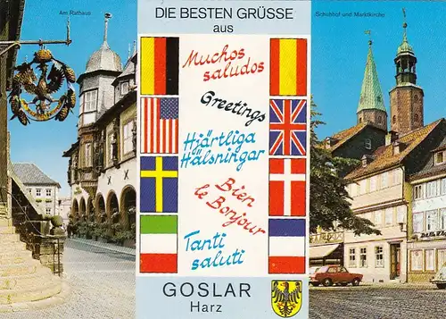 Goslar, Harz, Mehrbildkarte ngl G2394