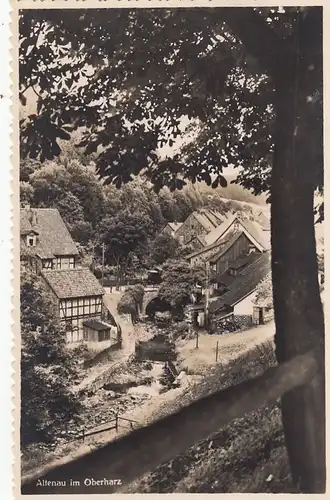 Altenau, Oberharz, Teilansicht gl1933 G2414