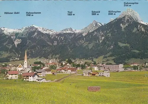 Reutte, Tirol, Panorama glum 1970? G5297