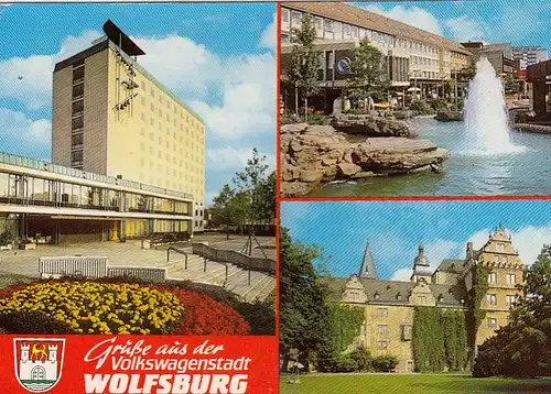 Wolfsburg, Mehrbildkarte glum 1960? G3222