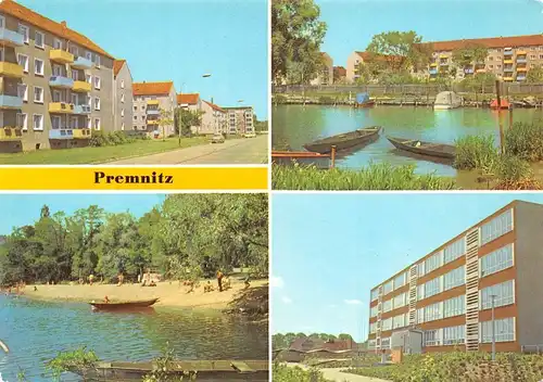 Premnitz Bootshafen Straße Freibad Oberschule ngl 168.969