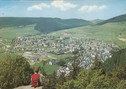 Willingen/Waldeck, Blick vom Orenberg gl1969 G5954