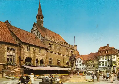 Göttingen, Marktplatz mit Rathaus gl1982 G2460