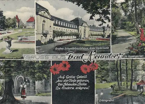 Bad Nenndorf, Mehrbildkarte gl1961 G6153