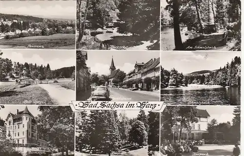 Bad Sachsa, Südharz, Mehrbildkarte gl1961 G2525