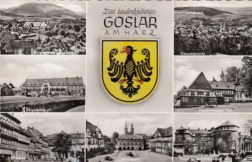 Goslar, Harz, Mehrbildkarte ngl G5397