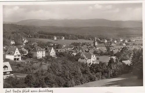 Bad Sachsa, Südharz, Blick vom Knickberg glum 1950? G2568