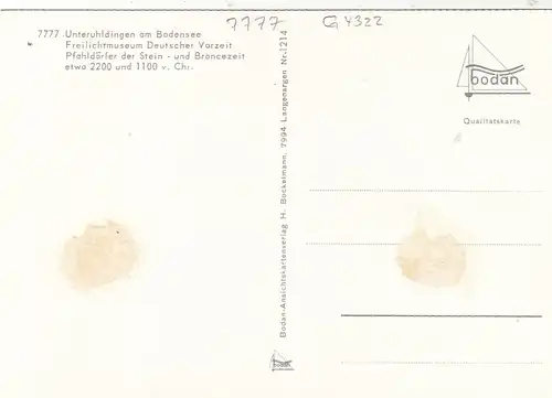 Unteruhldingen a.B. Teilansicht ngl G4322