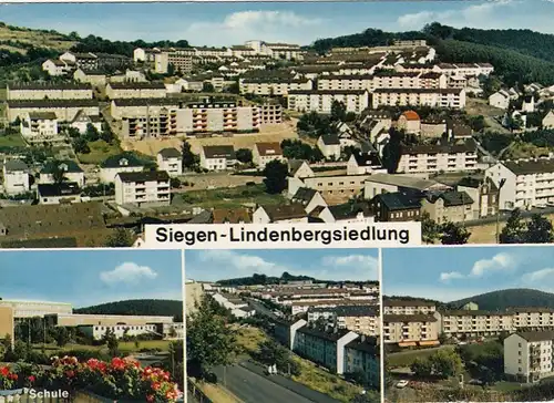 Siegen-Lindenbergsiedlung, Mehrbildkarte gl1973 G6202