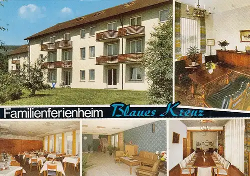 Burbach-Holzhausen, Kr.Siegen, Familienferienheim Blaues Kreuz gl1987 G6240