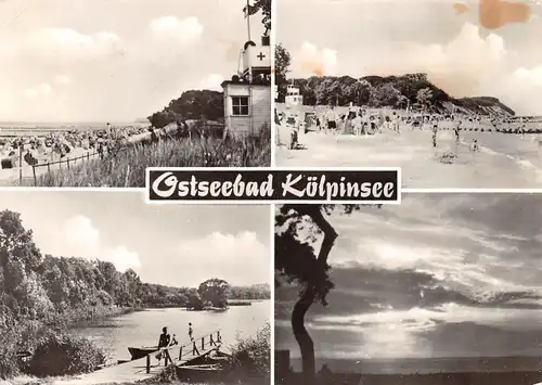 Loddin (Kreis Wolgast) Ortsteil Kölpinsee Teilansichten gl1978 169.371