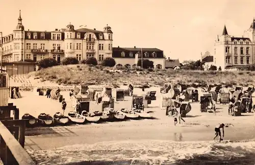 Ostseebad Zinnowitz Strand mit Ferienheim ngl 169.398