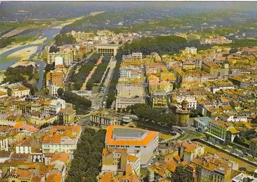 Perpignan (Roussillon) vue aérienne ngl G4852