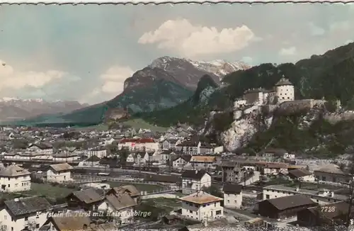 Kufstein mit Kaisergebirge, Tirol gl1954 G4887