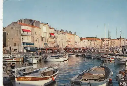 Saint-Tropez (Var), Le Port, Quai Jean-Jaurès, vue de la jetée gl1974? G4899