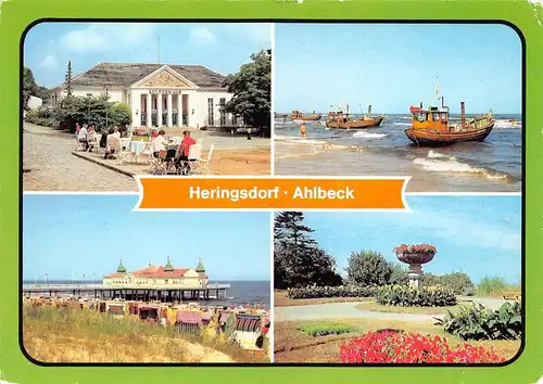 Ostseebäder Heringsdorf und Ahlbeck Teilansichten gl1984 169.511