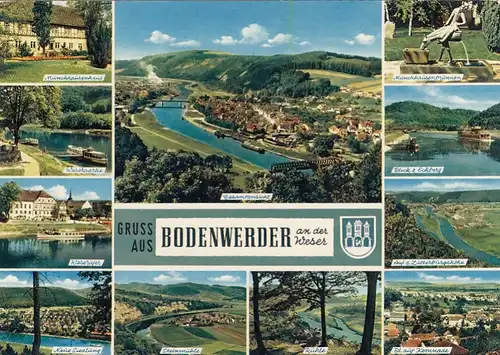 Bad Bodenwerder/Weser, Mehrbildkarte ngl G2672