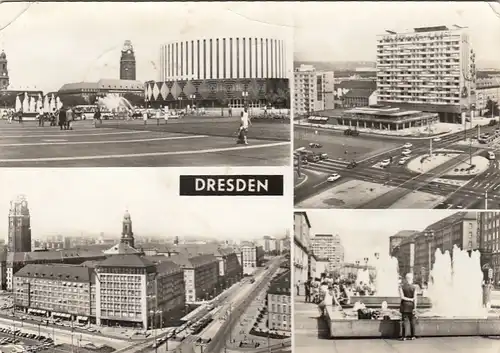 Dresden, Mehrbildkarte gl1962 G6376