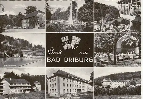 Bad Driburg, Mehrbildkarte gl1967 G2690