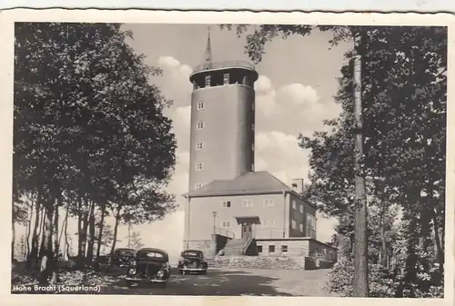 Kirchhundem (Sauerland), Aussichtsturm "Hohe Bracht" glum 1955? G6212