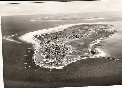 Nordseebad Baltrum, Luftbild gl1972 G2735