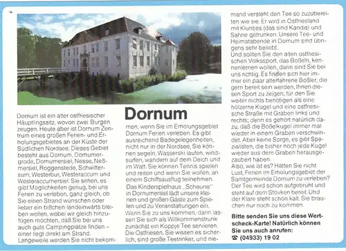 Dornum, Werbekarte ngl G2743
