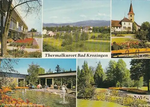 Bad Krozingen Schwarzwald, Mehrbildkarte gl1968? G6431
