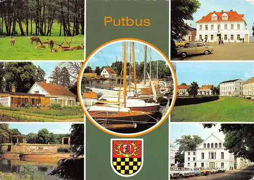 Putbus Insel Rügen Tierpark Gaststätte Rathaus gl1987 169.690
