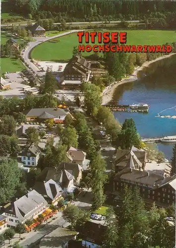 Titisee, Schwarzwald, Teilansicht gl1991 G6347