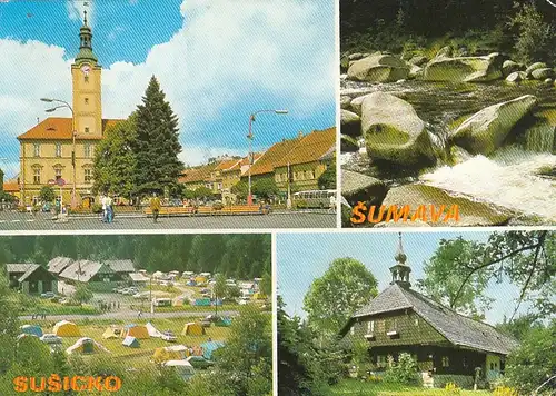 Sumava, Susicko (Kl.Gottwalde), Mehrbildkarte gl1992 G5233