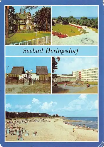 Ostseebad Heringsdorf Teilansichten gl1988 169.512