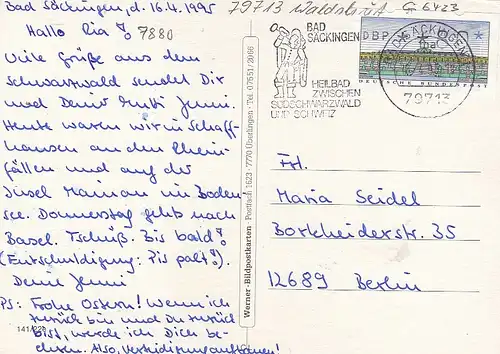 Grüße aus Bad Säckingen, Mehrbildkarte gl1995? G6423