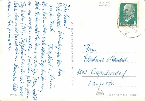 Insel Hiddensee Vitte Leuchtturm Hotel Lokal Hafen glca.1970 169.820