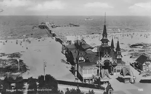 Ostseebad Heringsdorf Seebrücke gl1927 169.551